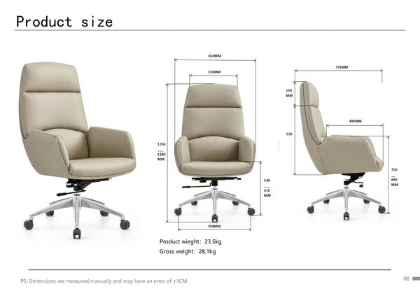 What is a Leather Ergonomic Office Chair? What are the Advantages?