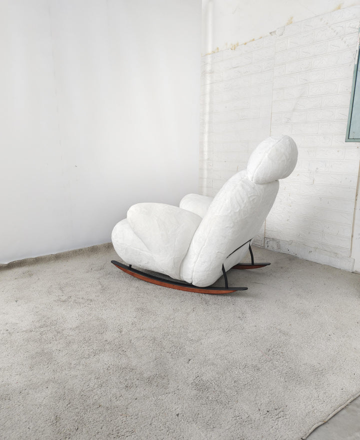 MASON TAYLOR Small Wing Shape Sofa Chair- White replica