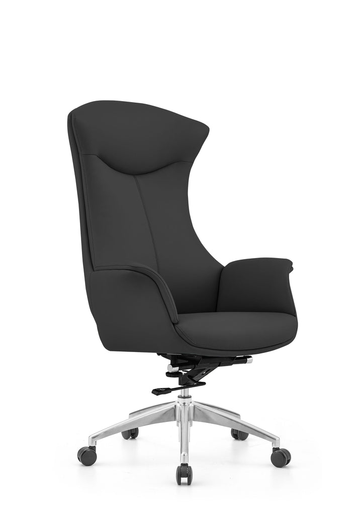 Desk one Prestige leather office chair
