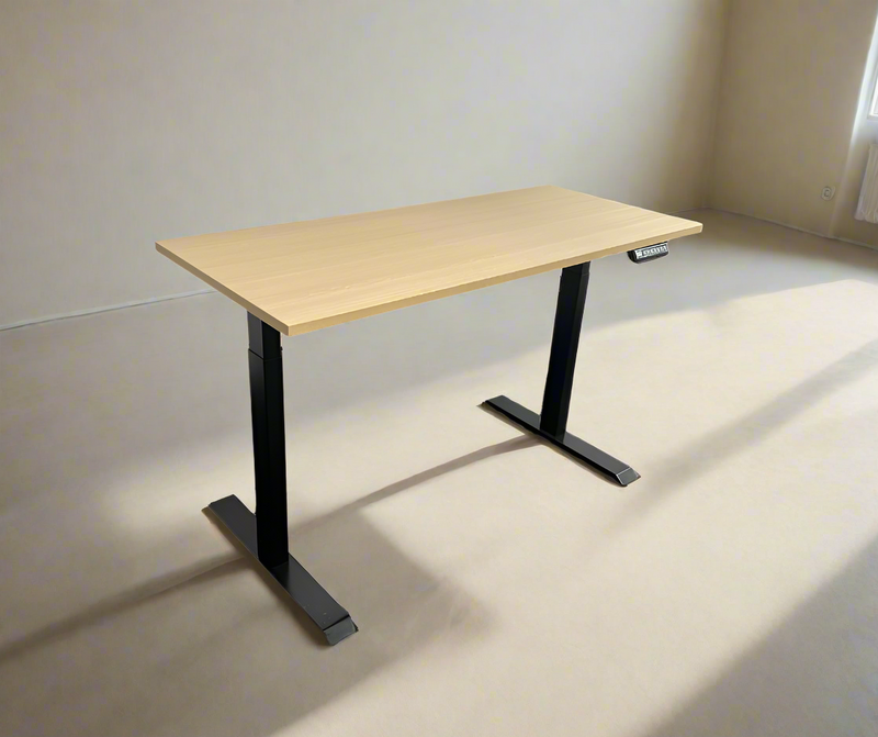 1. Deskone ELECTRICAL SIT STAND DESK WITH 1.4M DESK TOP