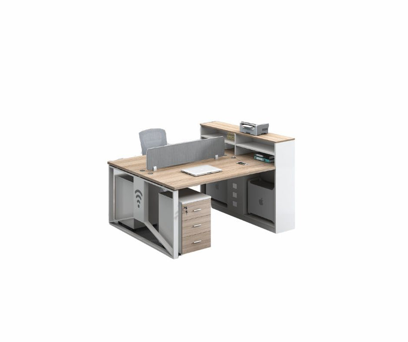 Workstation Dual Office Desk 2 People: