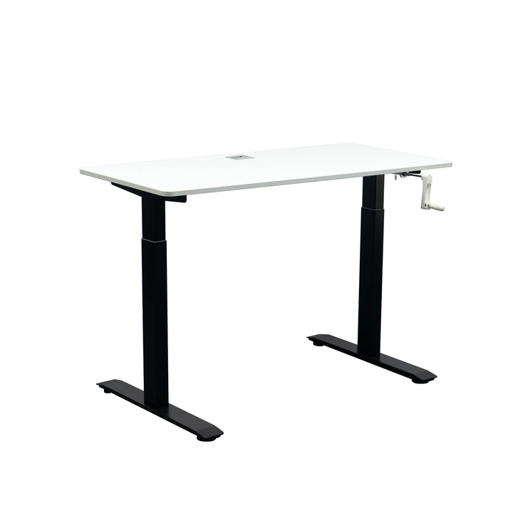 Manual sit stand desk