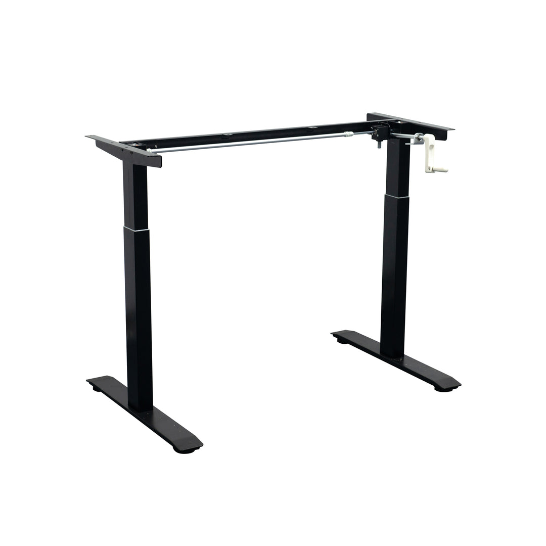 Manual sit stand desk