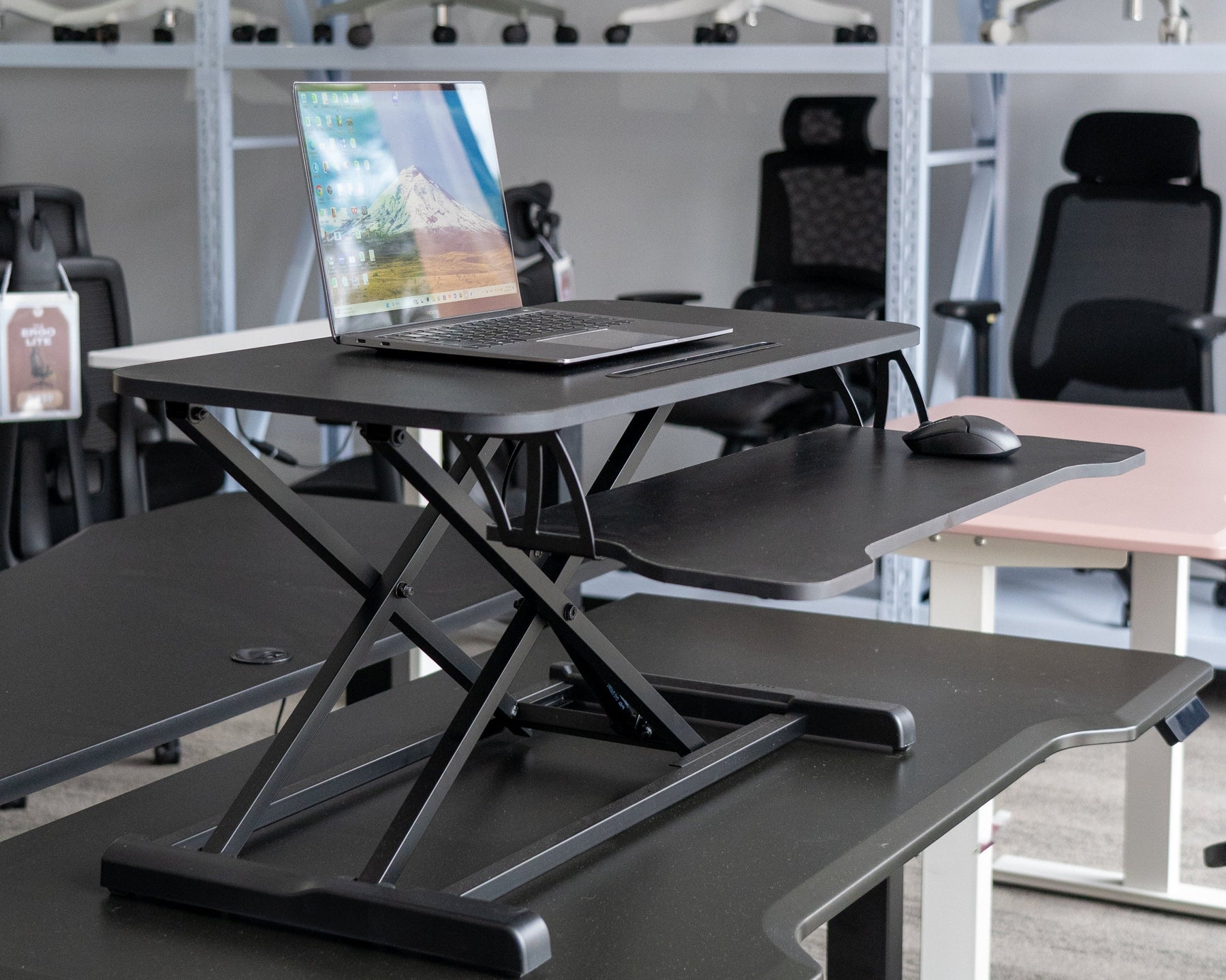 Introducing Desk One Height Adjustable Sit-Stand Desk Riser