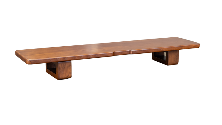 Solid Wood Monitor Riser -  Walnut