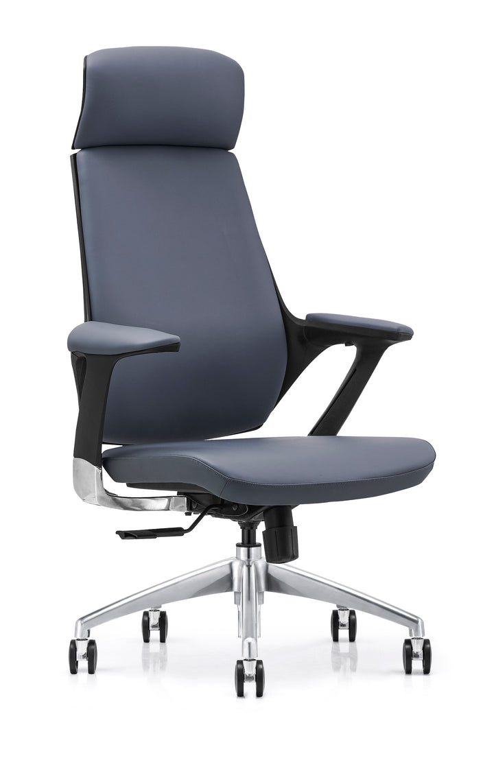 Desk one Executive leather office chair
